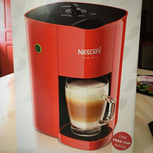 Nescafe Red Mug Coffee Machine, TV & Home Appliances, Kitchen