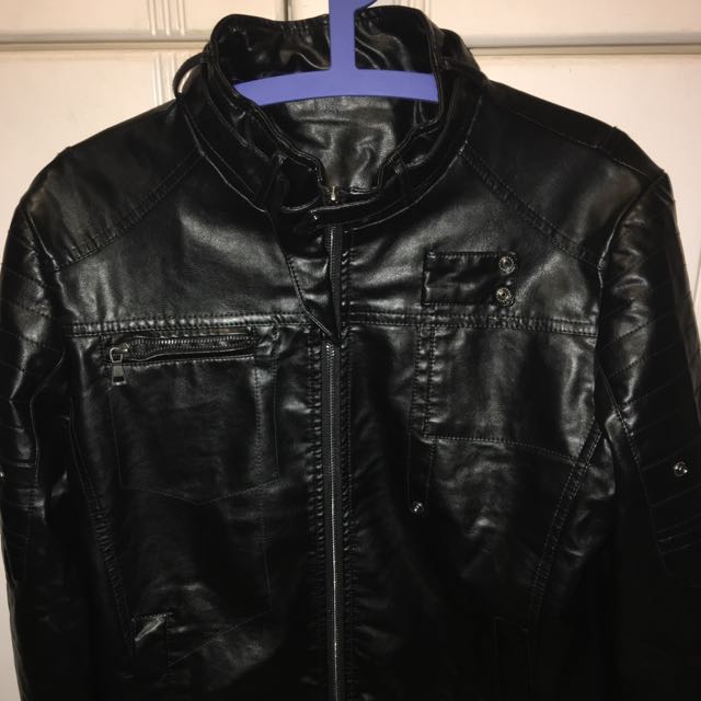 Cheapest leather shop jacket