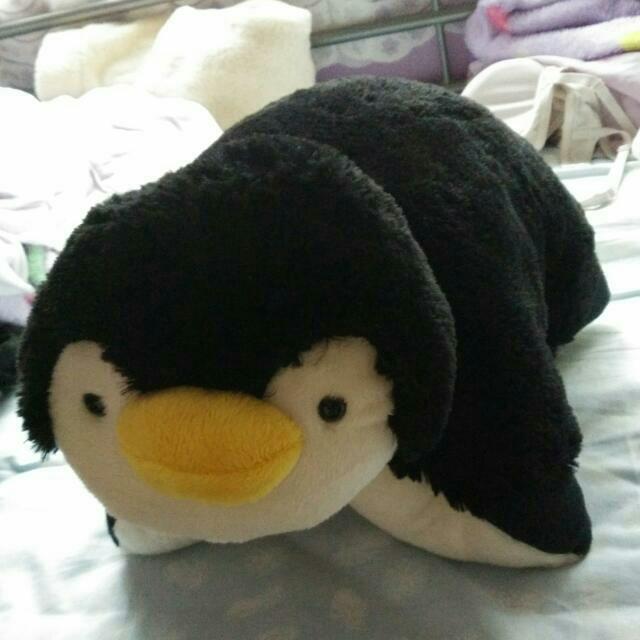 Penguin Pillow Pet Cushion Plush Toy Babies Kids Children S
