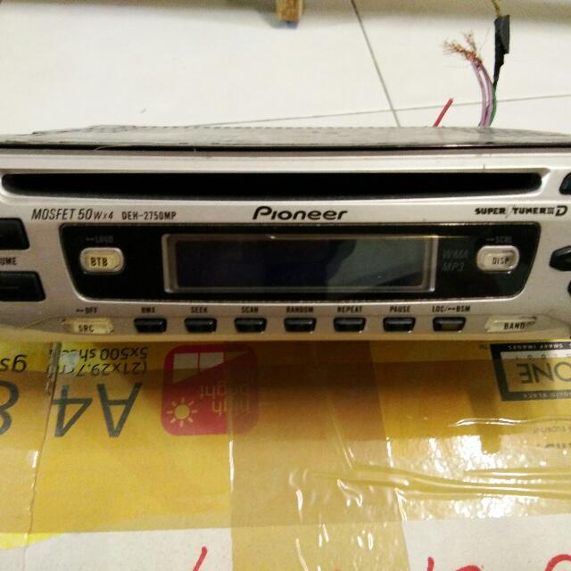 Lelong Radio Kereta Pioneer Sekali Ngn Set Audio Sekali Dlm Gambar Nk Lelong Murah Je Set Ok Lg Auto Accessories On Carousell