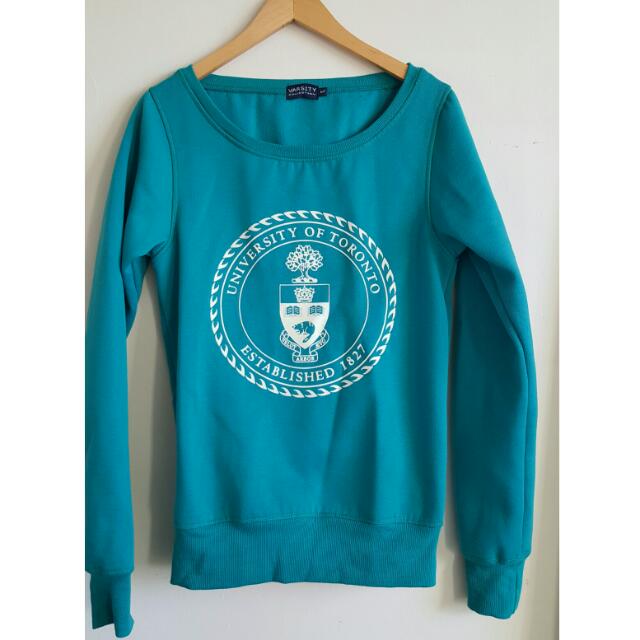 University Of Toronto Varsity Sweater Women S Fashion Clothes On