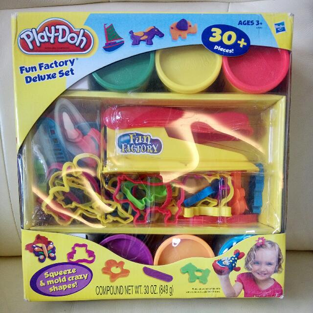 play doh fun factory deluxe set