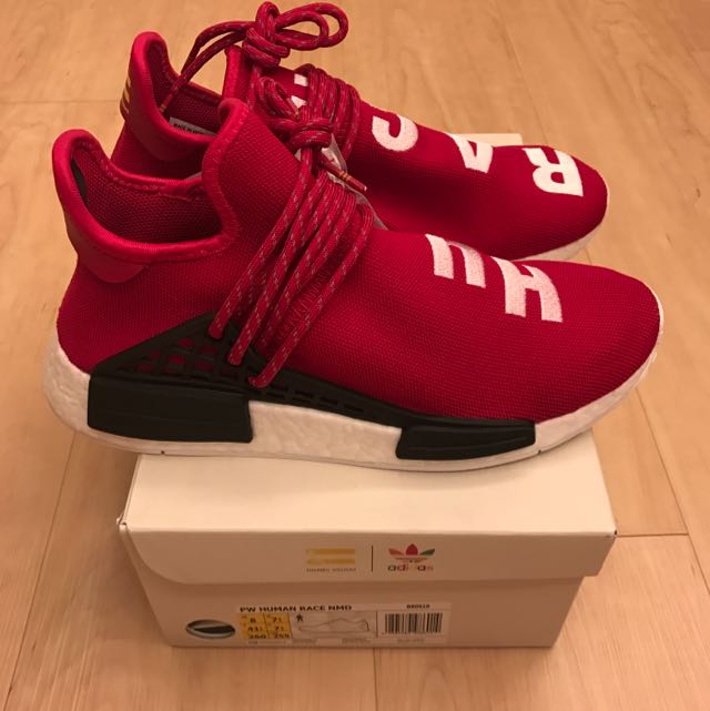 Nmd pharrell william red shop