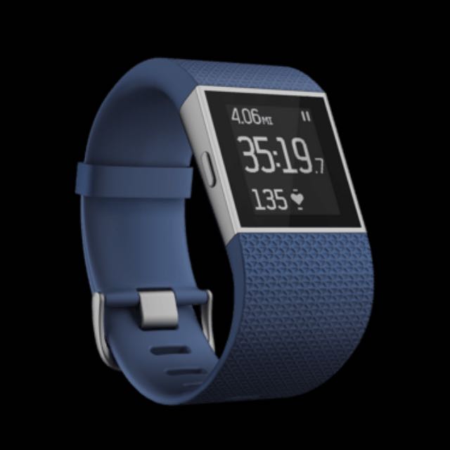 fitbit surge blue
