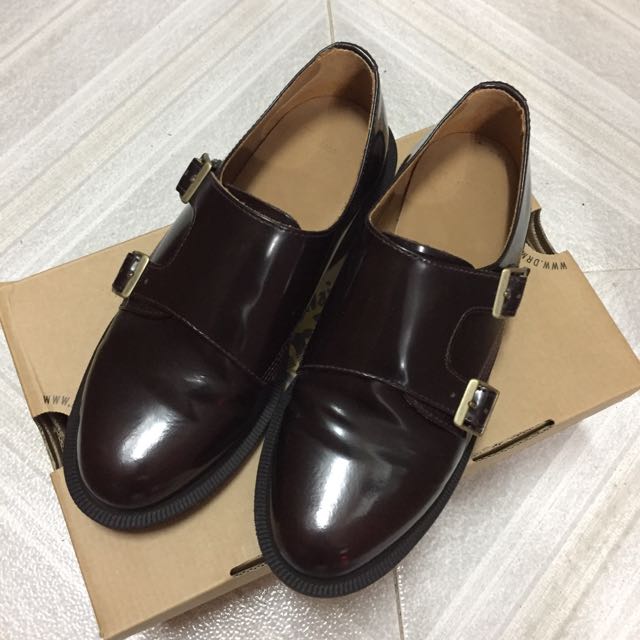 dr martens pandora double monk strap