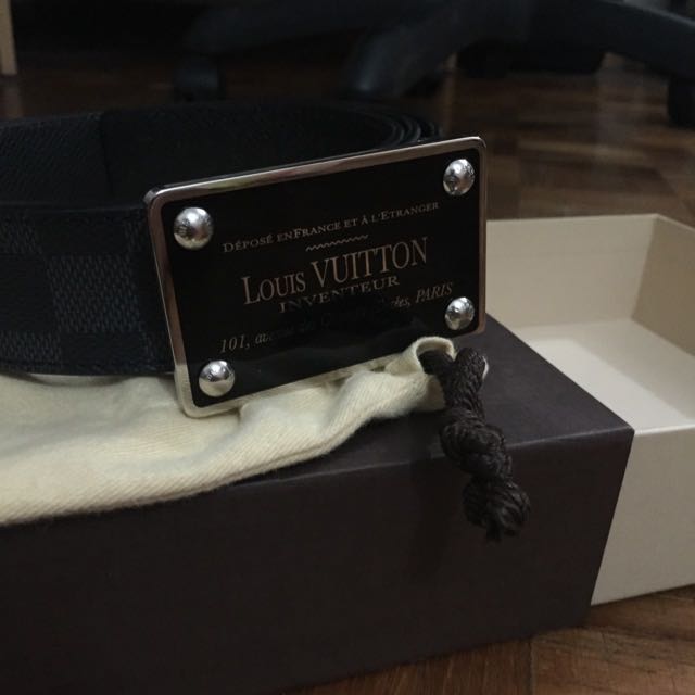 100% Authentic Damier Ebene 35mm Louis Vuitton Inventeur