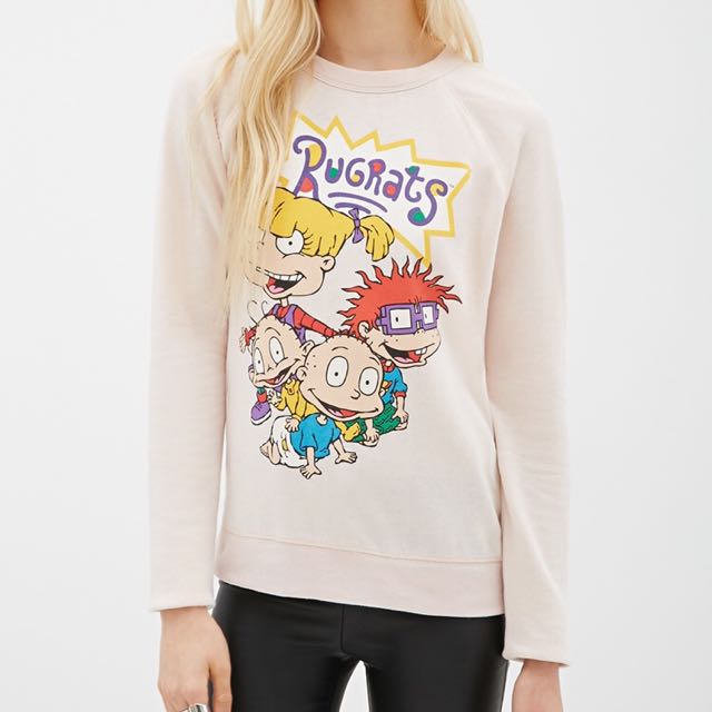 Forever 21 Rugrats Sweater Women s Fashion Tops Longsleeves on
