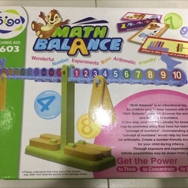 Math Balance Kit, Hobbies & Toys, Toys & Games on Carousell