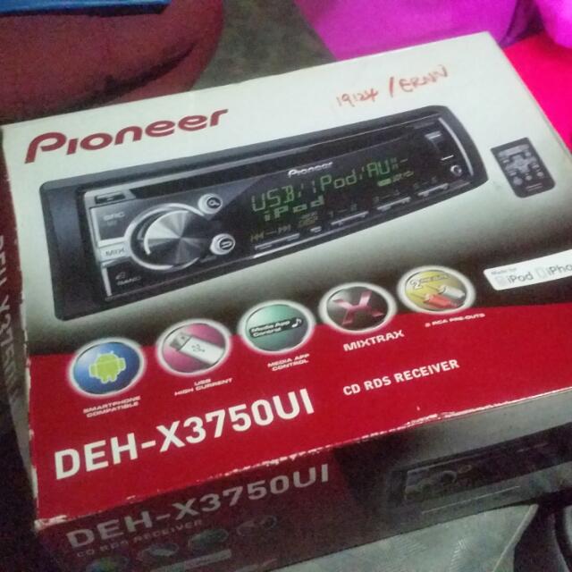 Pioneer Head Unit, Car Accessories on Carousell