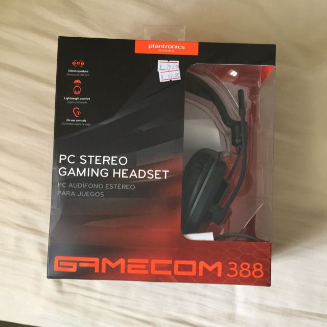 Plantronics Gamecom 388 Headset Toys Games Video Gaming