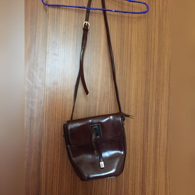 Catriona by Cocolyn Yadira Top Handle Bag Brown | iStyle