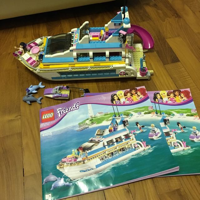 41015 lego friends dolphin cruiser