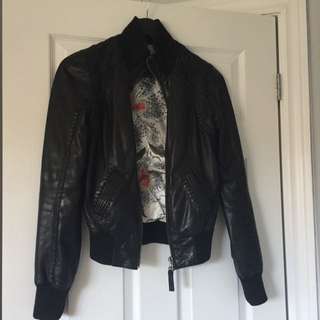Mackage For Aritzia Leather Jacket XS