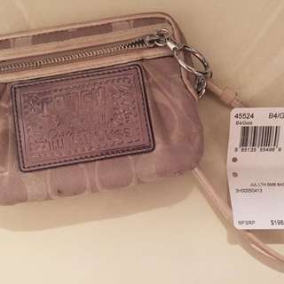 *Reserved* Authentic Coach "Poppy" Collection Wristlet