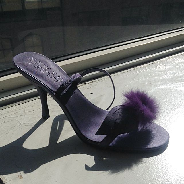 cute purple heels