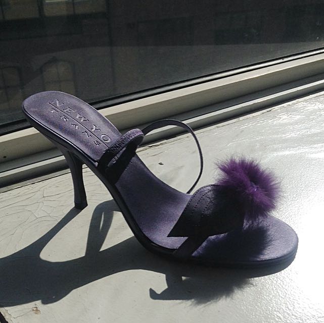 purple heels women's shoes