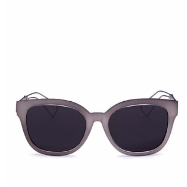 Dior Diorama 1 Metal Openwork Temple Square Cat Eye Sunglasses