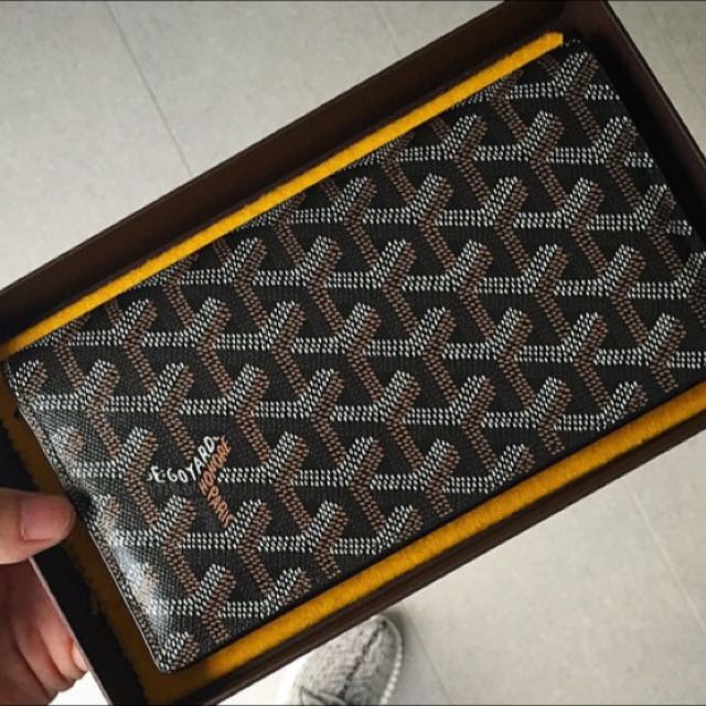 goyard long wallet