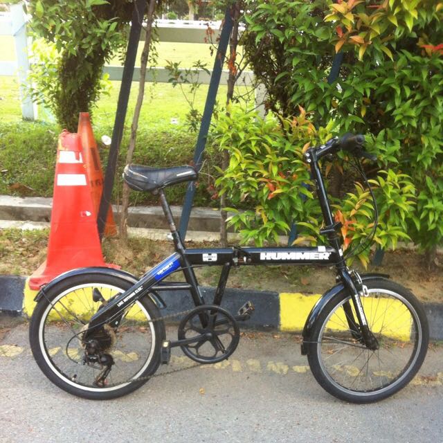 hummer 20 inch folding bike