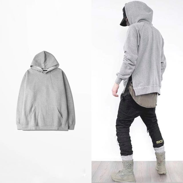 Kanye grey hoodie shop