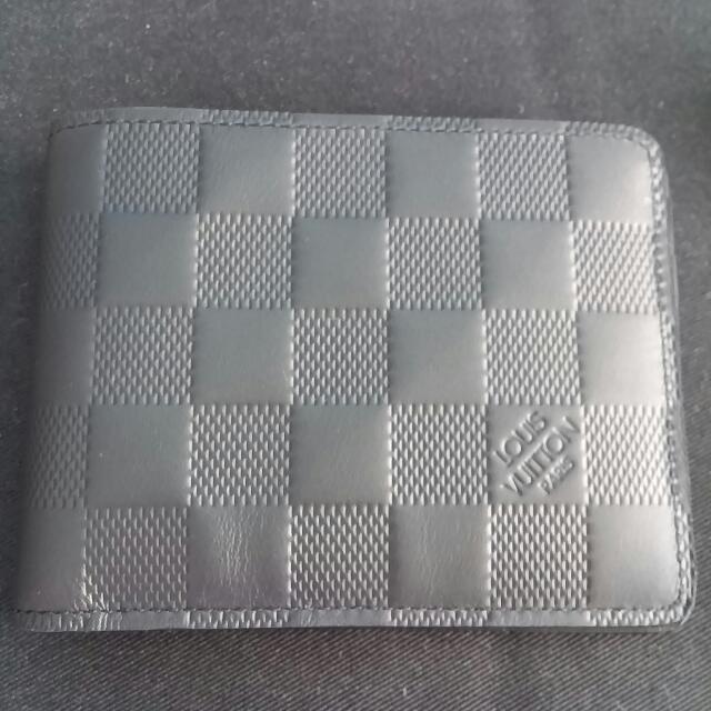 Louis Vuitton Multiple Wallet Damier Infini Astral Silver Cowhide Leather -  NOBLEMARS