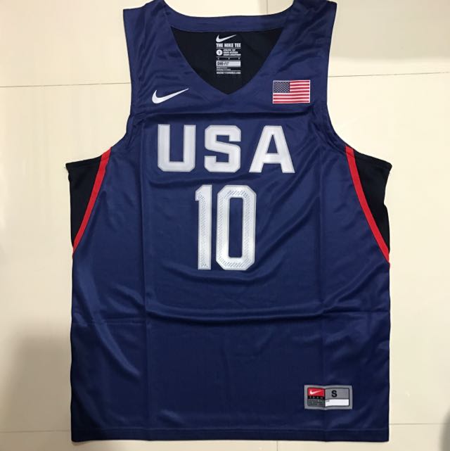 NBA USA Jersey Olympic RIO 10 Kyrie Irving Men s Fashion Activewear on Carousell