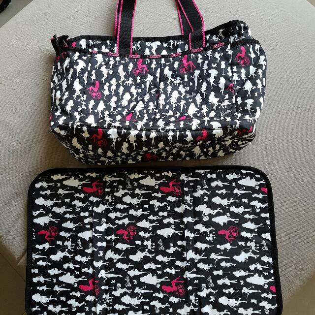 barbie diaper bag