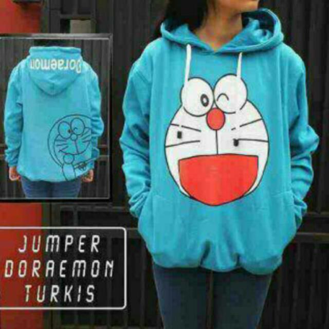 Sweater Ladies Drop Dead Padies Doraemon Olshop Fashion
