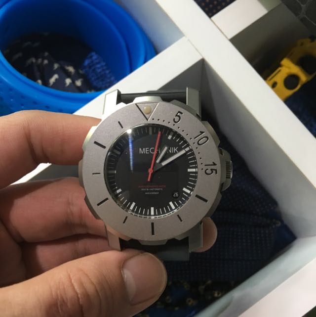 UHR Mechanik Dive Watch, Luxury, Watches on Carousell