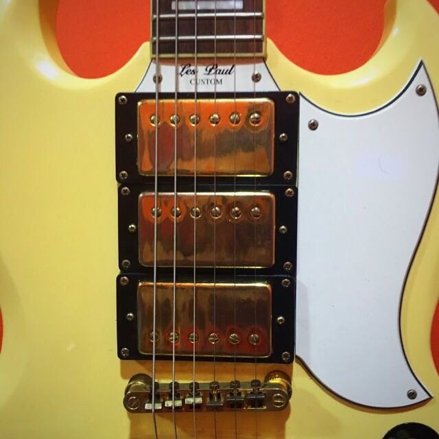 Urgent!! Epiphone SG Les Paul Custom With CTS Pots, Hobbies & Toys