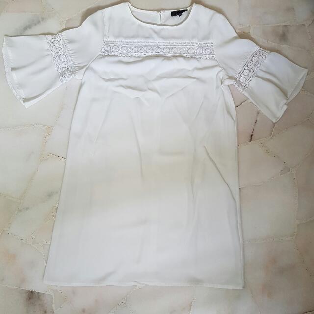 white dress zalora