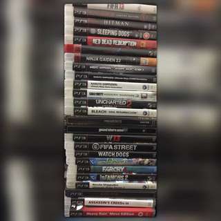 Selling PS3 Games! Pm To Nego