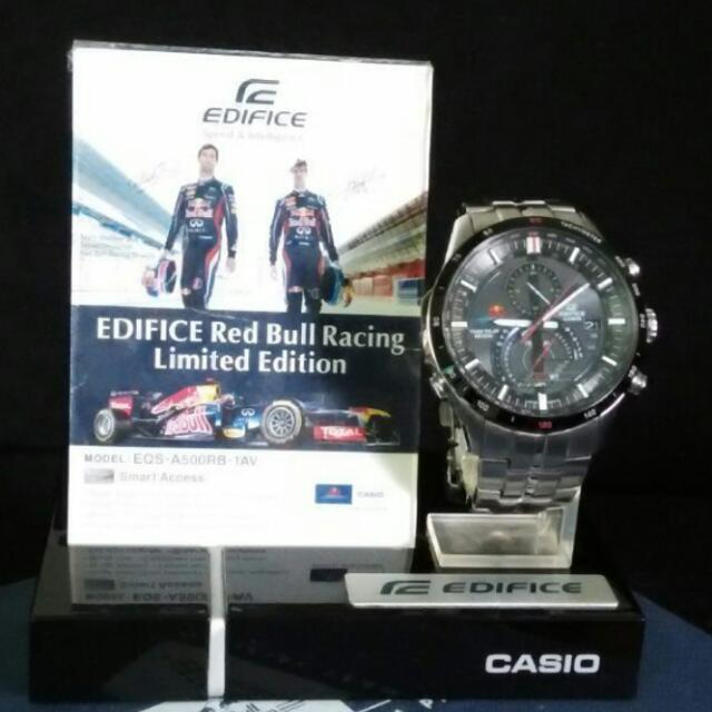 Casio edifice red store bull limited edition 2016