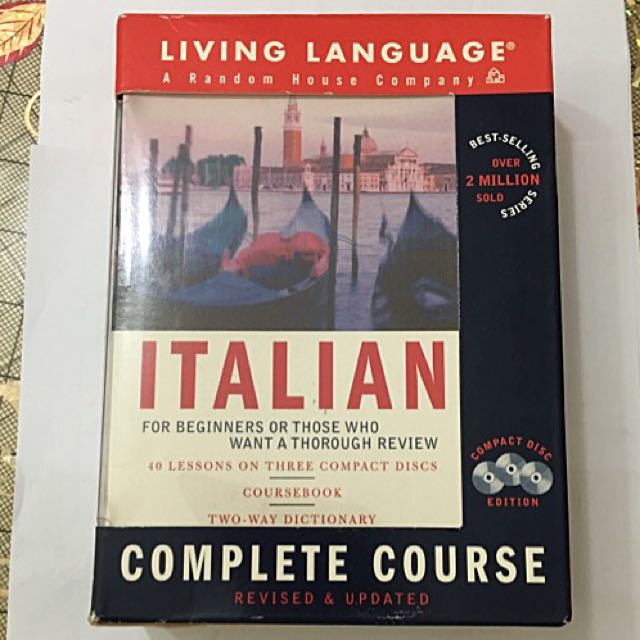 Italian Language Course Books Stationery Textbooks On Carousell