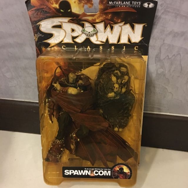 Mcfarlane Classic Spawn (Category: Toy Figures) located in Singapore. Submitted by recyclelic (Listing ID 71402200, Image 1). Description: .
