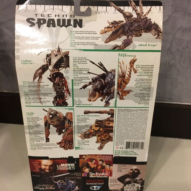Mcfarlane Techno Spawn (Category: Toy Figures) located in Singapore. Submitted by recyclelic (Listing ID 71400118, Image 2). Description: .