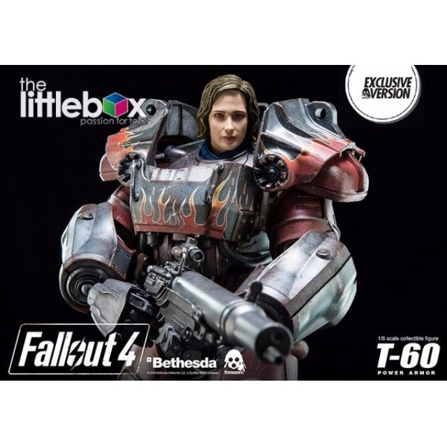 Threezero 1 6 Scale Fallout 4 T 60 Power Armor Exclusive Atom Cats T60 Toys Games Bricks Figurines On Carousell