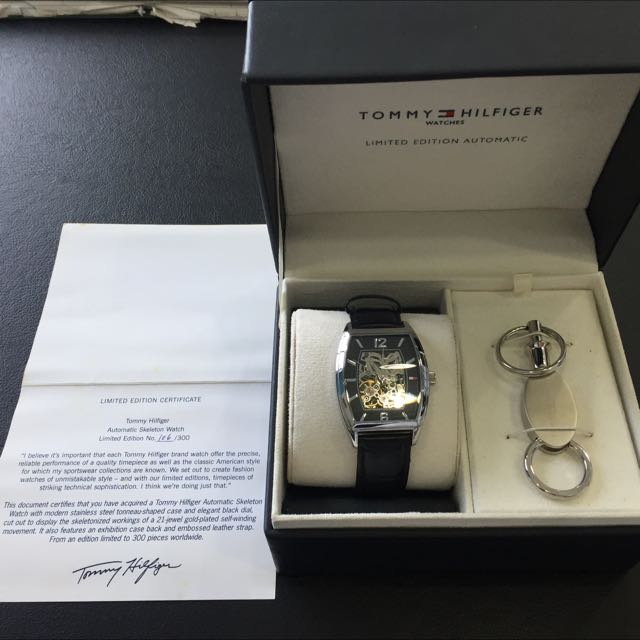 tommy hilfiger limited edition watches