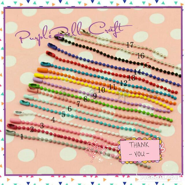 2.4mm Metal bead Chain Hobbies Toys Stationery Craft Craft