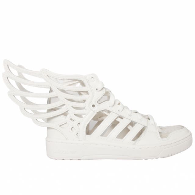Authentic Adidas JS Wings 2.0 Cut Out White Women s Fashion