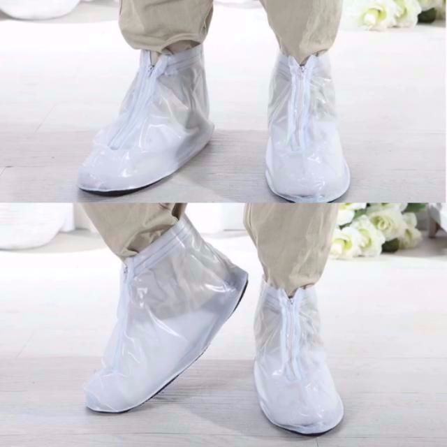 BN Clear Rain Shoes Cover Size L, Men's 