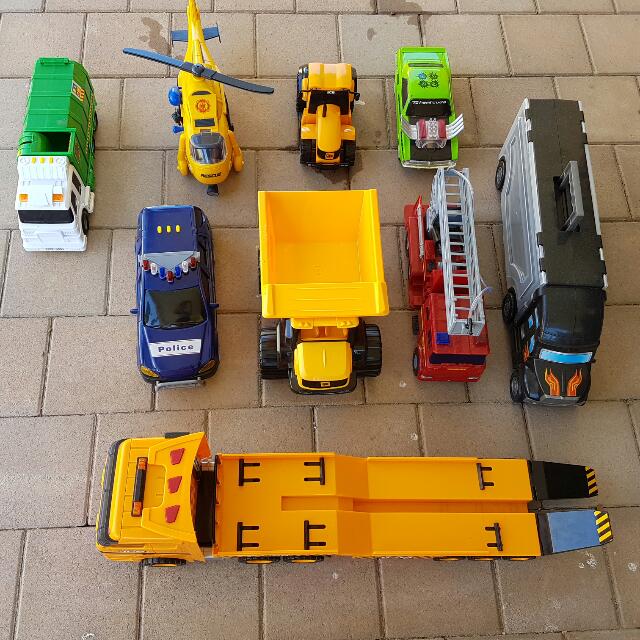 children's cars and trucks