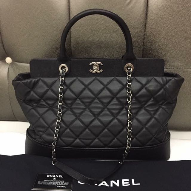 chanel 2 way bag