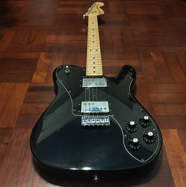 Fender classic series 72 store telecaster deluxe black