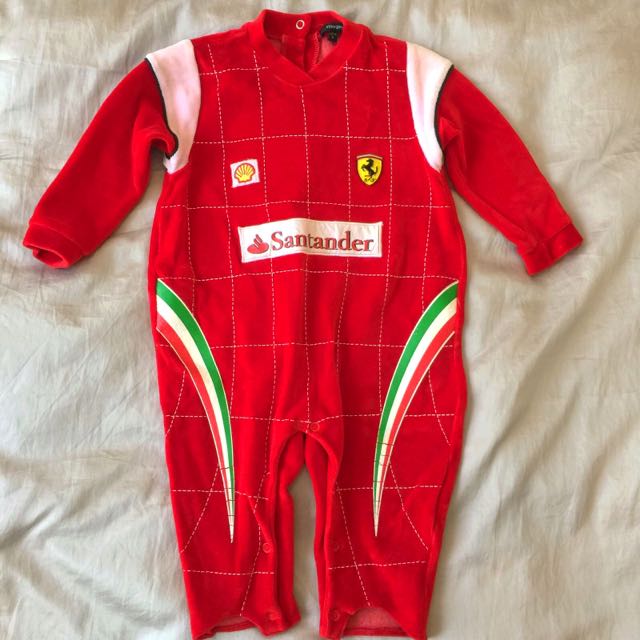 ferrari baby romper