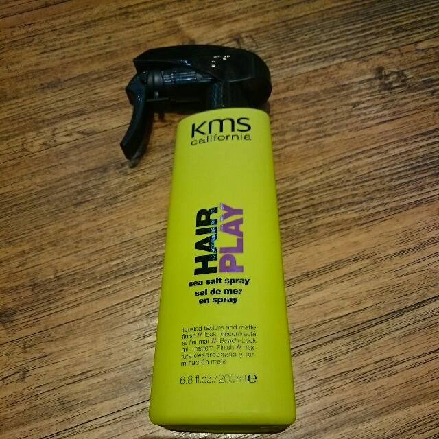 KMS Hair Play Sea Salt Spray 200ml, Beauty & Personal Care, Hair on  Carousell