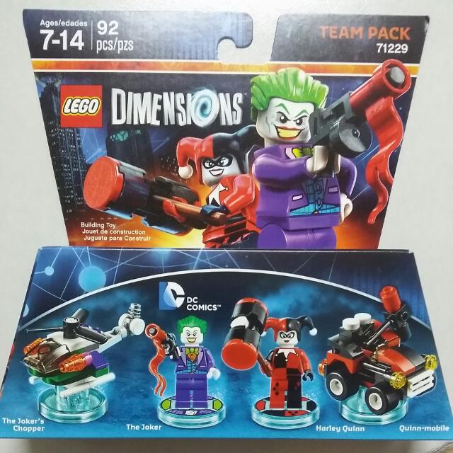 lego dimensions joker and harley quinn