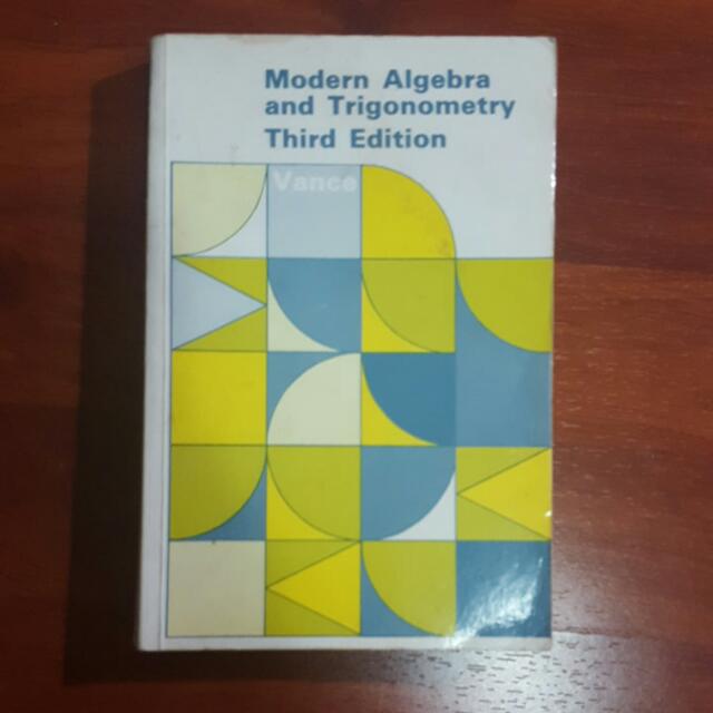 Modern Algebra and Trigonometry 3rd Edition by Vance, Hobbies & Toys, Books & Magazines
