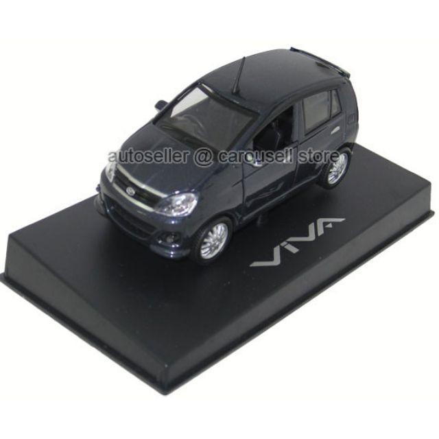 Perodua Viva 1 32 Diecast Model Car Blue Hobbies Toys Toys Games On Carousell