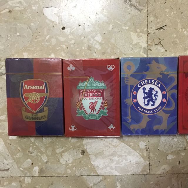 Poker Cards English Premier League Manchester United Chelsea - 